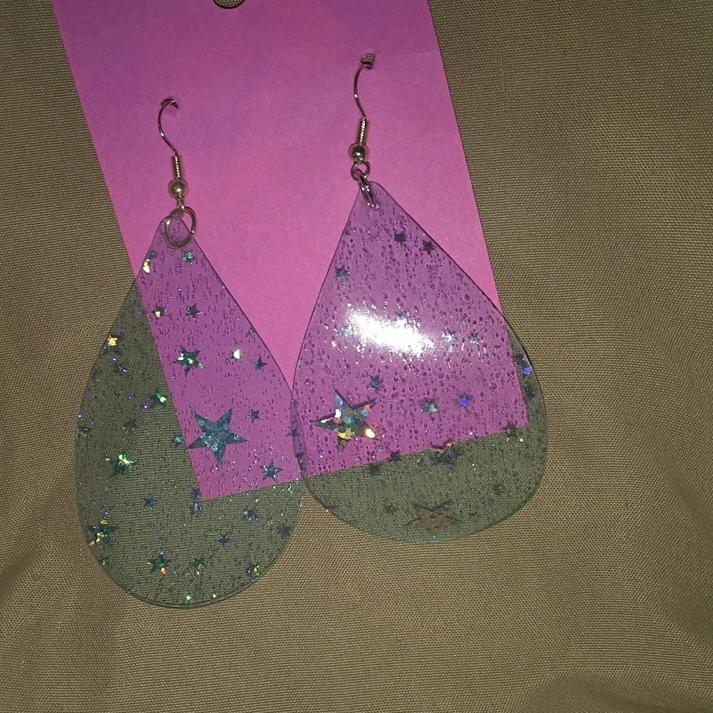 Only Prettier Custom Faux Leather Earrings